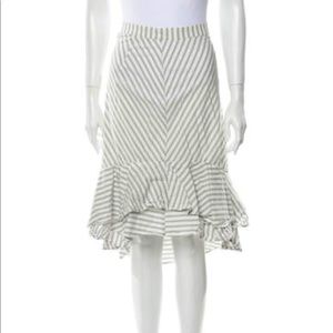 White striped Joie Skirt